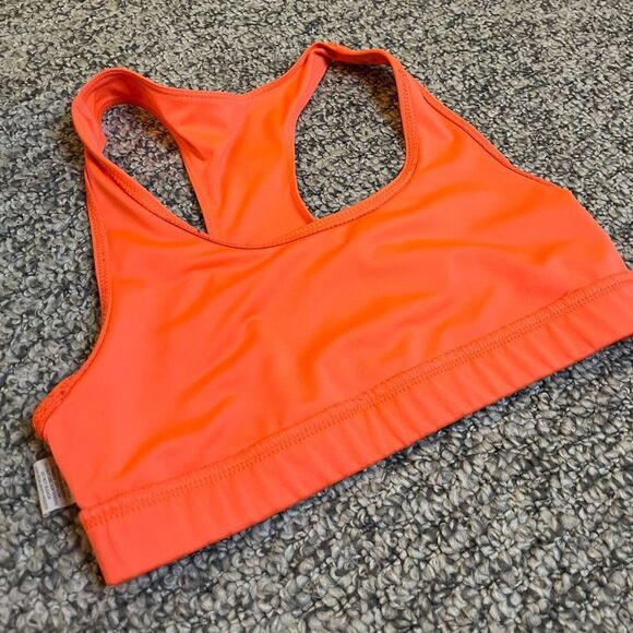 BCG Orange Unlined Racerback Sports Bra Size Small - Picture 5 of 5